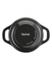 Tefal Mini garnki (2 szt.) "Air" w kolorze czarnym - 450 ml