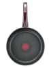Tefal Patelnia "Resist Intense" w kolorze brązowo-czarnym - Ø 24 cm