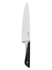 Jamie Oliver Kochmesser "Jo" in Schwarz/ Silber - (L)20 cm