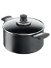 Tefal 2-częściowy zestaw "Excellence" w kolorze czarnym - Ø 24 cm