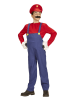 Carnival Party 3tlg. Kostüm "Super Klempner" in Blau/ Rot