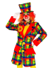 Carnival Party Kostümoberteil "Clown" in Bunt
