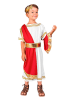 Carnival Party 3-częściowy kostium "Roman Emperor" w kolorze złoto-biało-czerwonym