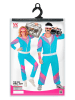 Carnival Party 2-delig kostuum "80's Trainingspak" blauw