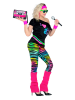 Carnival Party 7-delig kostuum "80's Mode" meerkleurig
