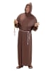 Carnival Party 2tlg. Kostüm "Mönch" in Braun