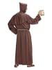 Carnival Party 2tlg. Kostüm "Mönch" in Braun