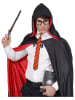 Carnival Party 3tlg. Accessories-Set "Zauberlehrling" in Schwarz/ Rot
