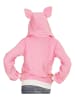 Carnival Party Kostümfleecejacke "Schwein" in Rosa