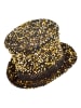 Carnival Party Zylinder in Schwarz/ Gold
