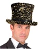 Carnival Party Zylinder in Schwarz/ Gold