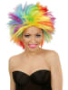 Carnival Party Pruik "Punk" meerkleurig