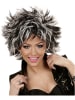 Carnival Party Perücke "Steamy" in Schwarz/ Weiß
