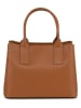 Mia Tomazzi Leder-Henkeltasche "Argonne" in Braun - (B)33 x (H)25 x (T)14 cm