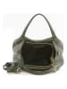 Mia Tomazzi Leder-Henkeltasche "Maggiore" in Oliv - (B)28 x (H)20 x (T)12 cm