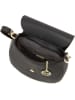 Mia Tomazzi Leder-Umhängetasche in Schwarz - (B)23 x (H)19 x (T)8 cm