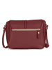 Pia Sassi Leren schoudertas "Monte Avella" bordeaux - (B)25 x (H)23 x (D)7 cm