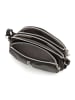 Anna Morellini Leder-Umhängetasche "Desideria" in Schwarz - (B)22 x (H)15 x (T)9 cm