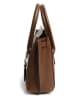 Lia Biassoni Leder-Henkeltasche in Braun - (B)30 x (H)23 x (T)11 cm