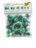 folia PAPER Houten kralen groen - 60 g