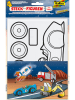 folia PAPER Creativiteitsset "Steekfiguren - Voertuigen" - 4 stuks