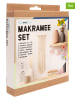 folia PAPER 10-delige knutselset "Makramee Boho" lichtroze/naturel