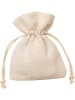 folia PAPER Stoffen zakken naturel - 6 stuks