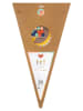 folia PAPER Puntzak-knutselset "SAFARI SCHOOL" beige/bruin