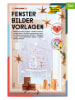 folia PAPER 9-delige creativiteitsset "Raamafbeeldingen Cosy Winter" wit