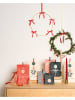 folia PAPER 72-delige adventskalenderset "Bowtiful Christmas" groen/rood