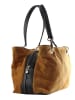 ORE10 Leder-Henkeltasche in Cognac - (B)32 x (H)20 x (T)14 cm