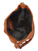 ORE10 Leder-Umhängetasche "Roers" in Hellbraun - (B)34 x (H)24 x (T)12 cm
