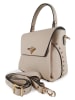 ORE10 Leder-Henkeltasche "Liman" in Creme - (B)22 x (H)22 x (T)12 cm