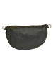Florence Bags Leder-Brustbeutel "Starly" in Schwarz - (B)25 x (H)16 x (T)8 cm