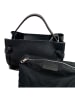 Florence Bags Leren handtas "Capoliveri" zwart - (B)33 x (H)20 x (D)13 cm