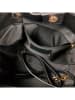 Florence Bags Leder-Henkeltasche "Enfola" in Schwarz - (B)50 x (H)22 x (T)17 cm