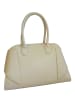 Florence Bags Leren handtas "Osmar" beige - (B)32 x (H)20 x (D)19 cm