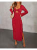 Milan Kiss Kleid in Rot