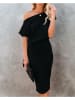 Milan Kiss Sukienka w kolorze czarnym