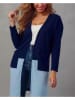 Milan Kiss Cardigan in Dunkelblau/ Hellblau