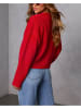 Milan Kiss Cardigan in Rot