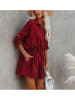 Milan Kiss Kleid in Rot