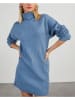 Milan Kiss Strickkleid in Hellblau