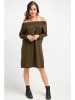 Milan Kiss Kleid in Khaki