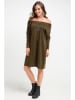 Milan Kiss Kleid in Khaki