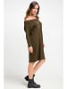 Milan Kiss Kleid in Khaki