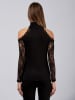 Milan Kiss Bluse in Schwarz