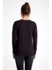 Milan Kiss Longsleeve in Schwarz