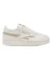 Reebok Leder-Sneakers "Club C Double Revenge" in Weiß/ Beige