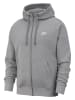 Nike Sweatjacke in Grau